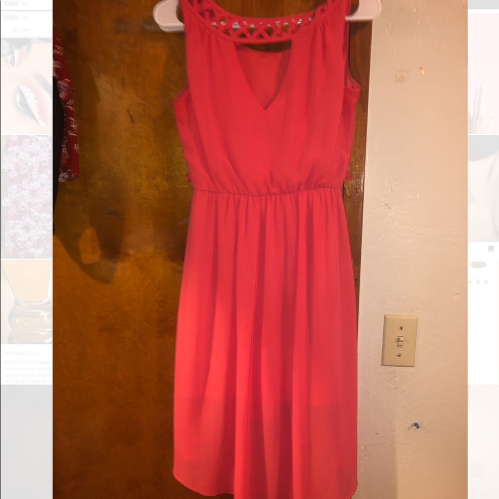 By & By Coral Summer Dress for Women